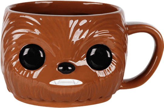 Star Wars Chewbacca Pop Mug - Funko Pop Home Star Wars Chewbacca Mug (555x555), Png Download