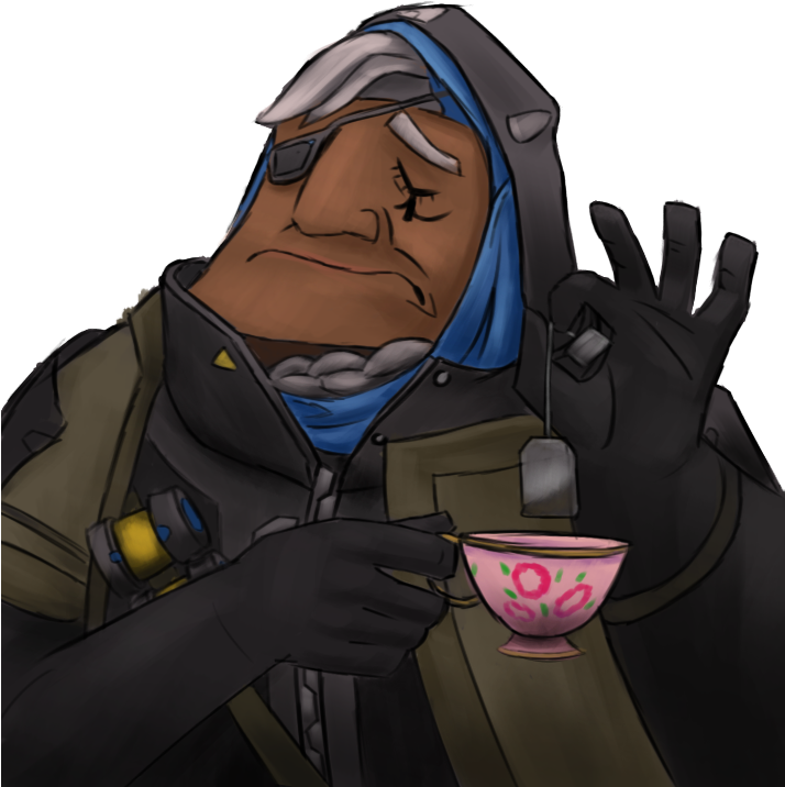 View Samegoogleiqdbsaucenao 1468363488159 , - Overwatch Ana Just Right (713x742), Png Download