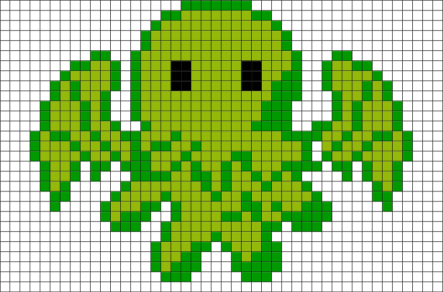 Pixel Art Weird (880x581), Png Download