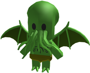 Bloxikin -22 Cthulhu - Illustration (420x420), Png Download