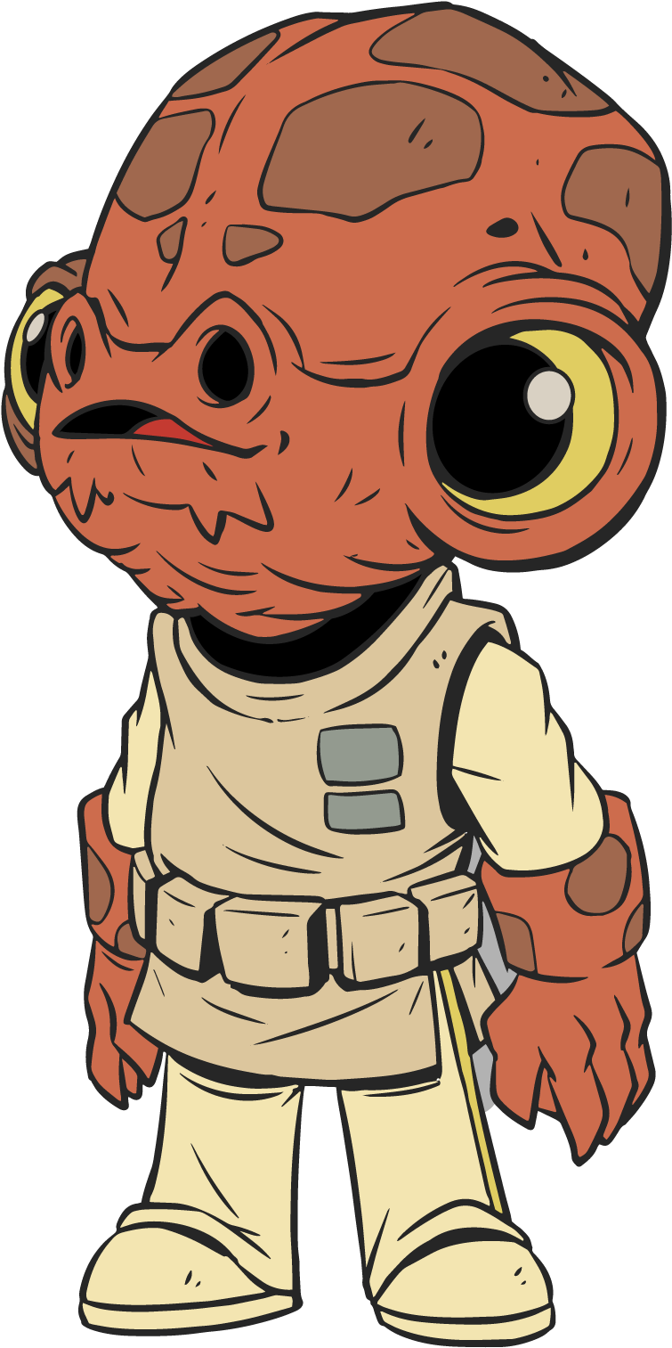 Star Wars Chewbacca Clipart - Star Wars Derek Laufman Art (1564x1564), Png Download