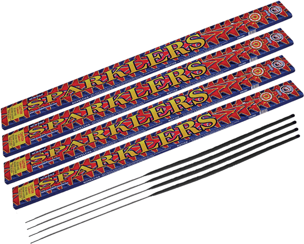 Long Sparklers (800x800), Png Download