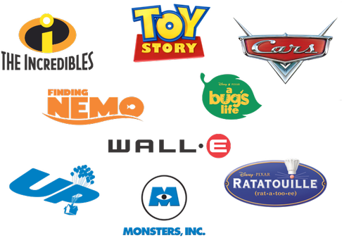 Pixar Logos - Ultimate Sticker Book: The Incredibles (ultimate Sticker (485x386), Png Download