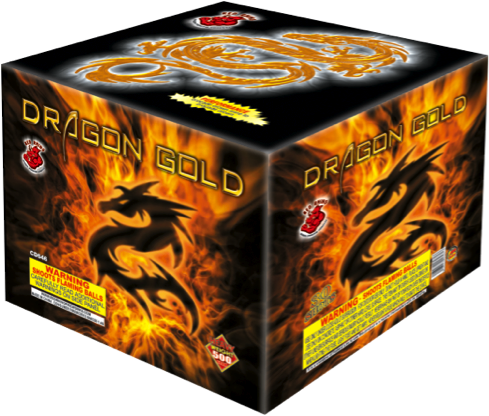 Dragon Gold - Fire Dragon (489x416), Png Download