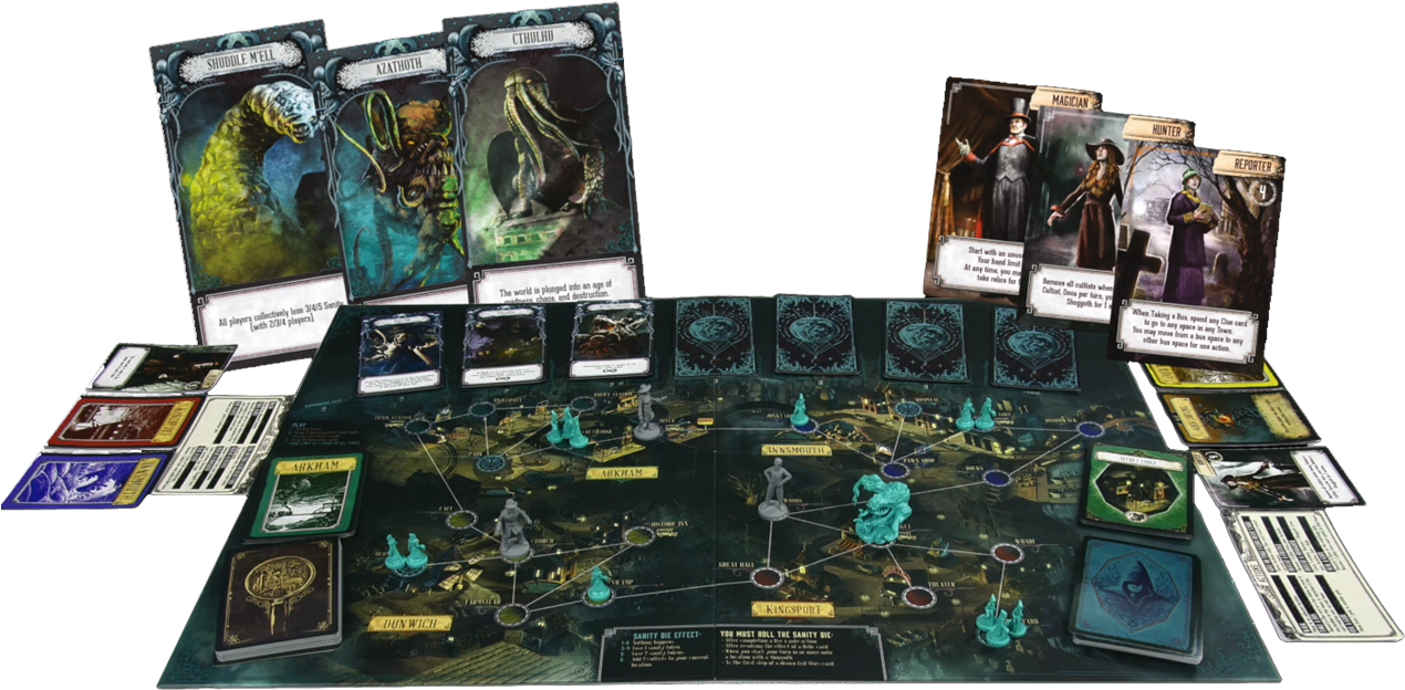 Reign Of Cthulhu - Best Strategy Board Games 2017 (1280x650), Png Download