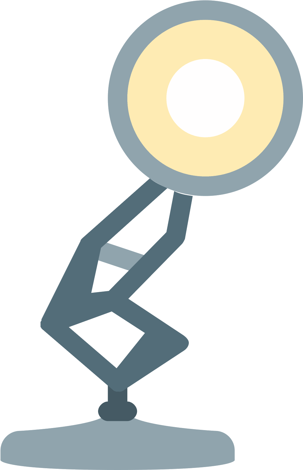 Pixar Lamp Icon - Pixar Lamp (1600x1600), Png Download