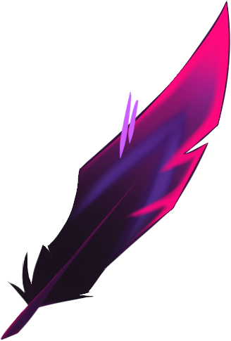 Xayah Feather By Dizatron Discord, League Of Legends, - Penas Xayah E Rakan (328x485), Png Download