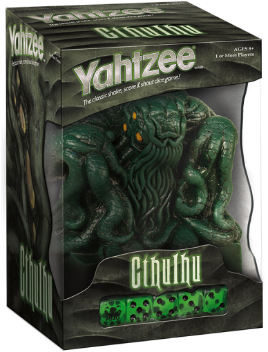 Monopoly Cthulhu And Yahtzee Cthulhu Are The Perfect - Yahtzee Cthulhu (800x600), Png Download