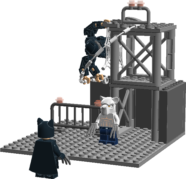 The White Tiger - Construction Set Toy (1040x601), Png Download