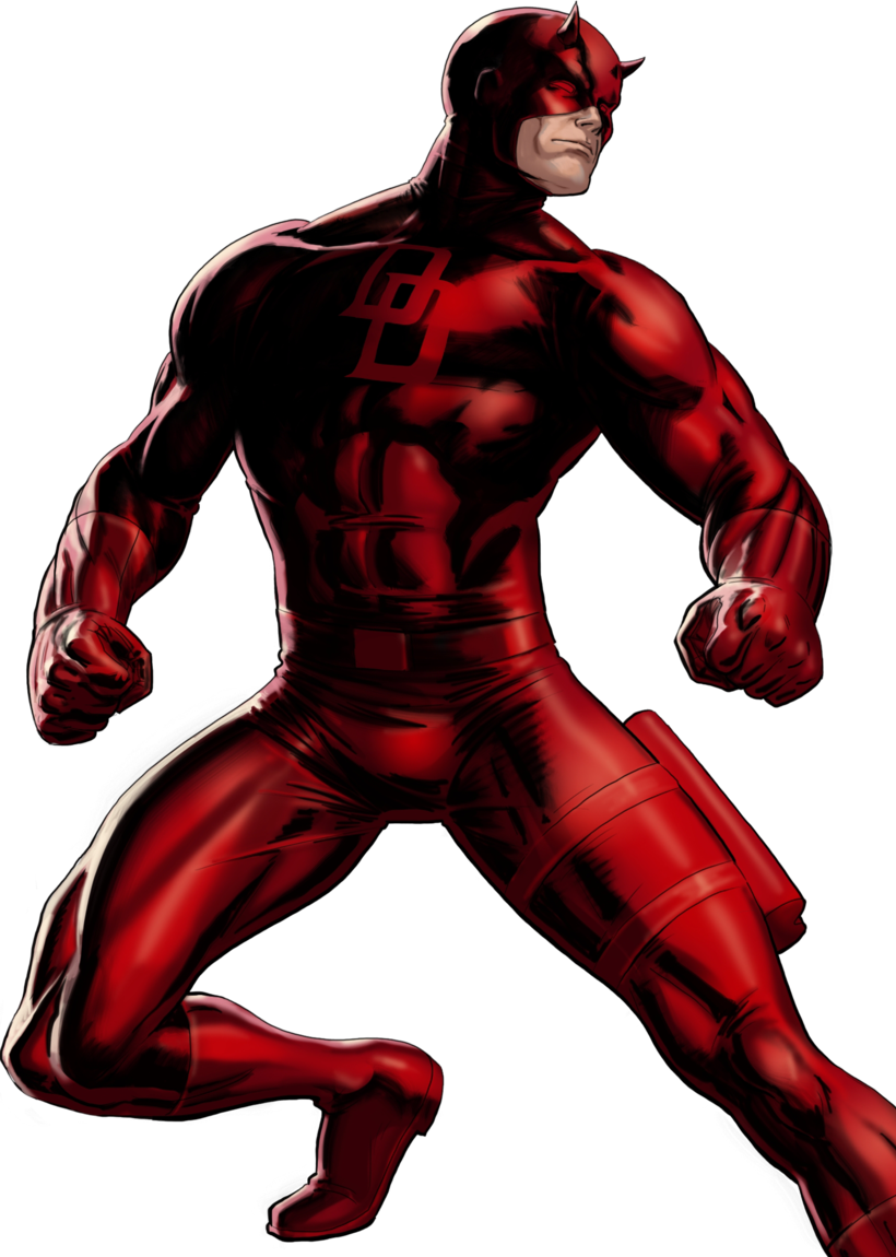 Daredevil Png Photos - Demolidor Marvel Avengers Alliance (820x1150), Png Download