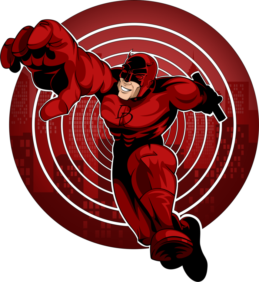 Daredevil Png Hd - Elektra (855x934), Png Download