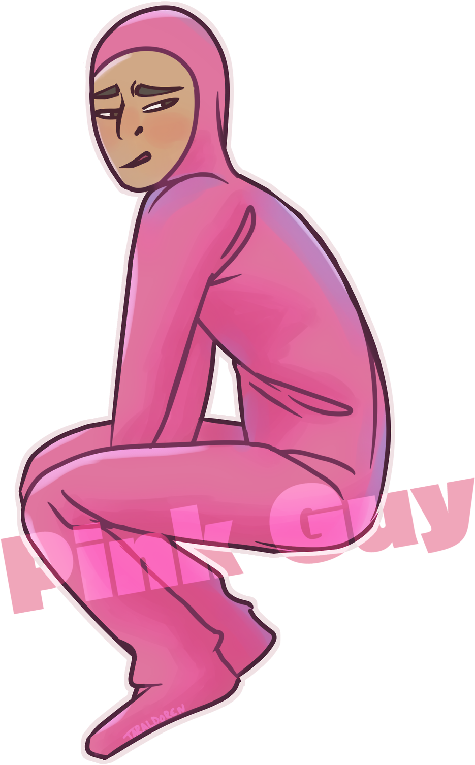 Pink Guy, I Post Most Often To My Instagram Https - Instagram (1280x1562), Png Download