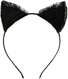 Cat Ears Headband Png Freemockup