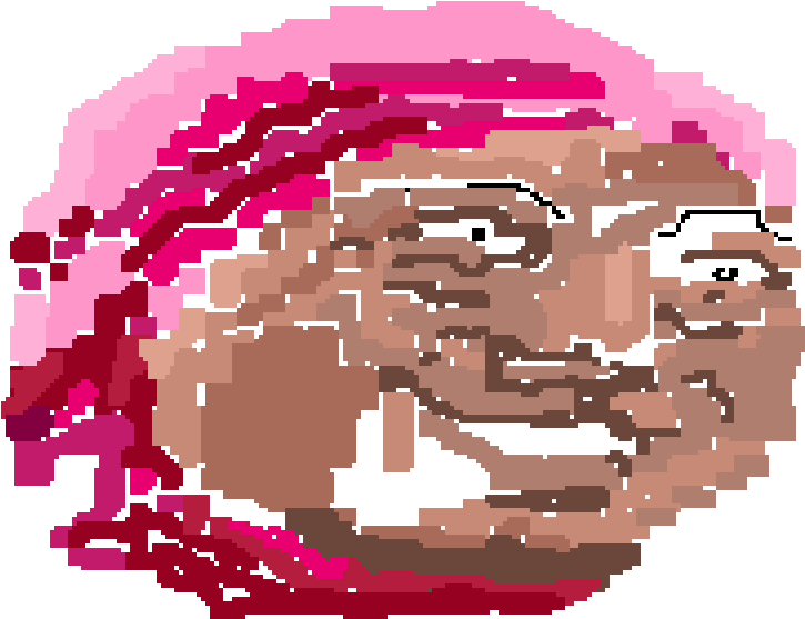 Pink Guy - Illustration (1024x576), Png Download