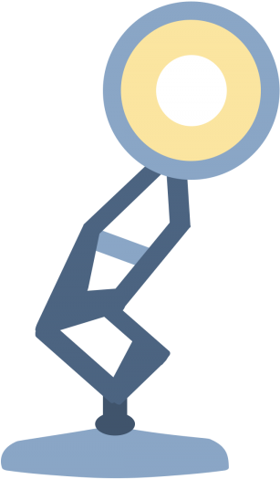 To Be A Kid Again - Pixar Lamp Transparent (900x643), Png Download