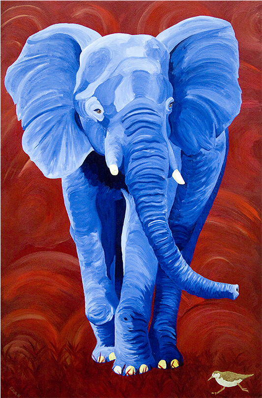 Daredevil - African Elephant (783x807), Png Download