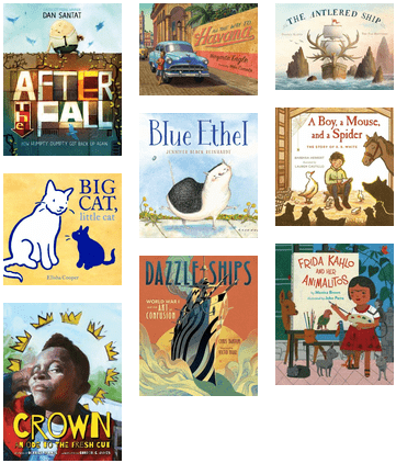 2018 Kansas City Metro Mock Caldecott Discussion List - Crown - An Ode To The Fresh Cut (hardcover) (436x467), Png Download