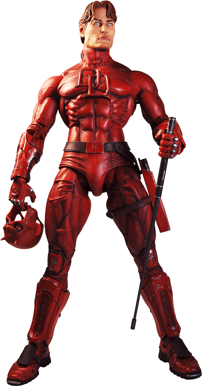 Daredevil 1/4 Scale Figure - Neca Marvel 1/4 Scale Action Figure (1300x1300), Png Download
