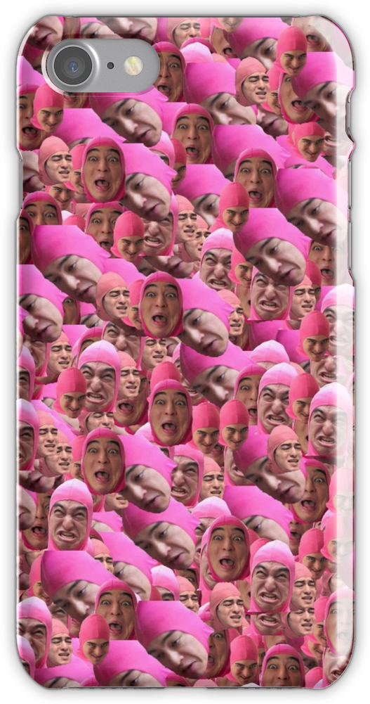 'pink Guy' Iphone Case By Dylan Noone - Mobile Phone Case (750x1000), Png Download