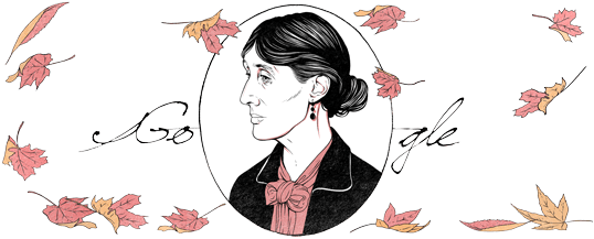 Show Headers - Virginia Woolf's 136th Birthday (550x220), Png Download
