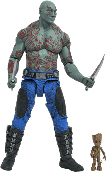 Guardians Of The Galaxy - Star Lord Marvel Select (600x600), Png Download