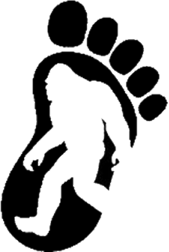 He's Out There - Bigfoot Clipart (500x500), Png Download