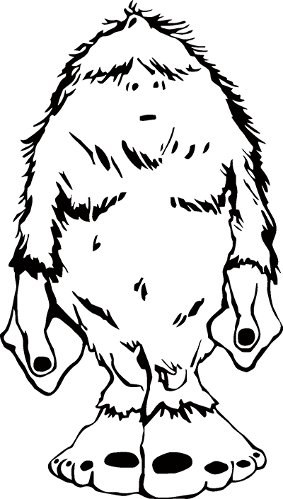Bigfoot Studios (400x705), Png Download