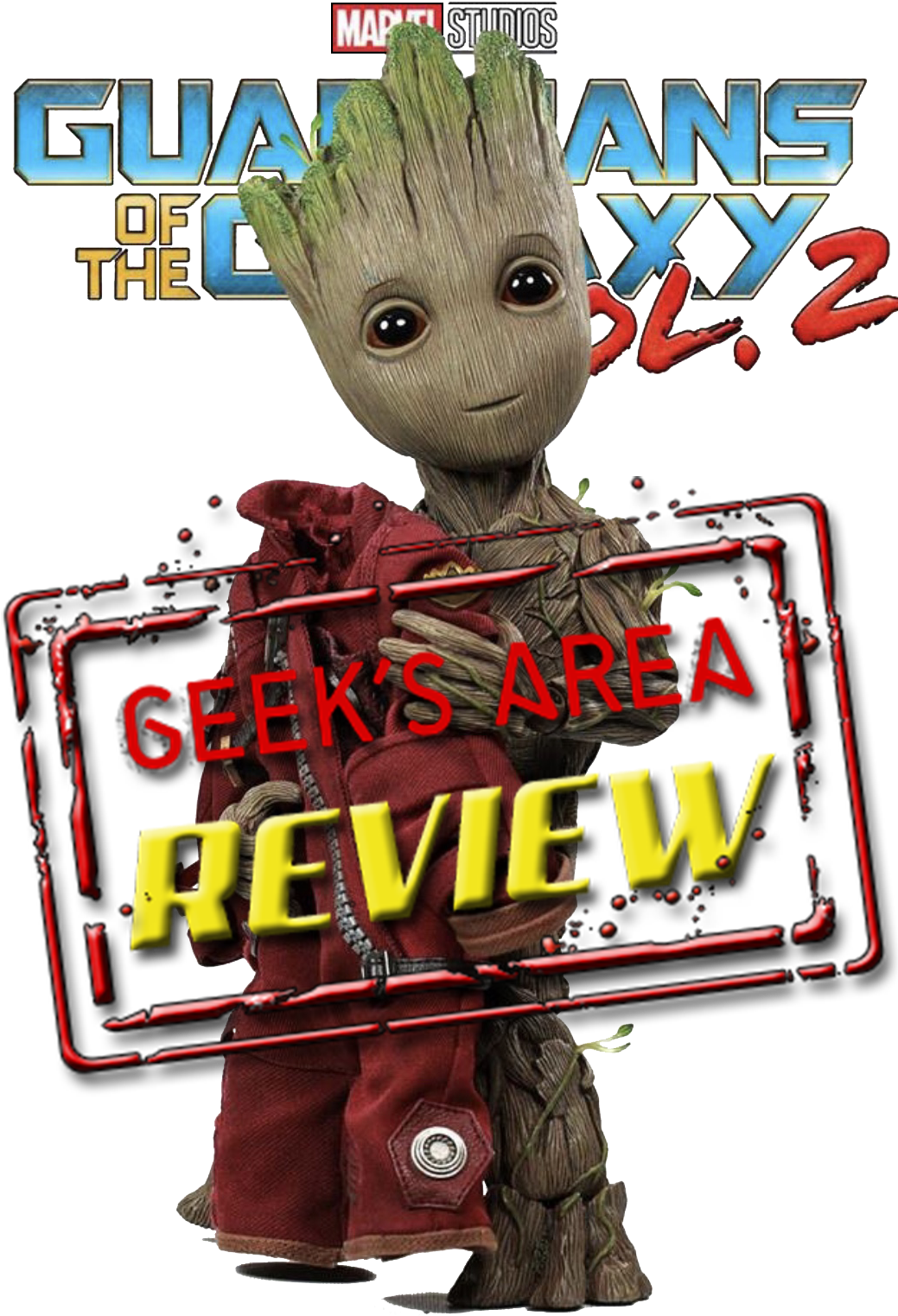 [review] Hot Toys Life Size Groot - Groot (1052x1586), Png Download