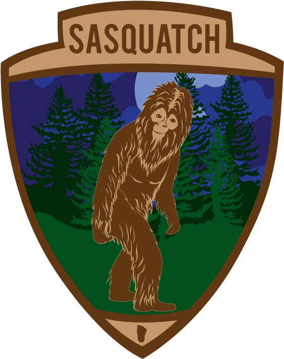 Sasquatch Design - Illustration (864x864), Png Download