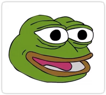 The Face Of Pepe The Frog - Tip Hat Gif Meme (375x360), Png Download