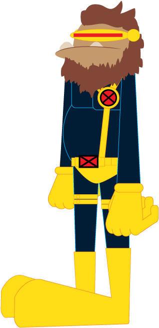 Squatch-clops - Illustration (576x745), Png Download