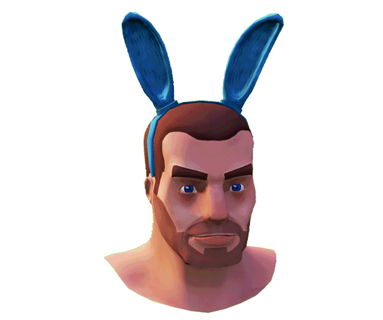 Bunny Ears - Gif (600x455), Png Download