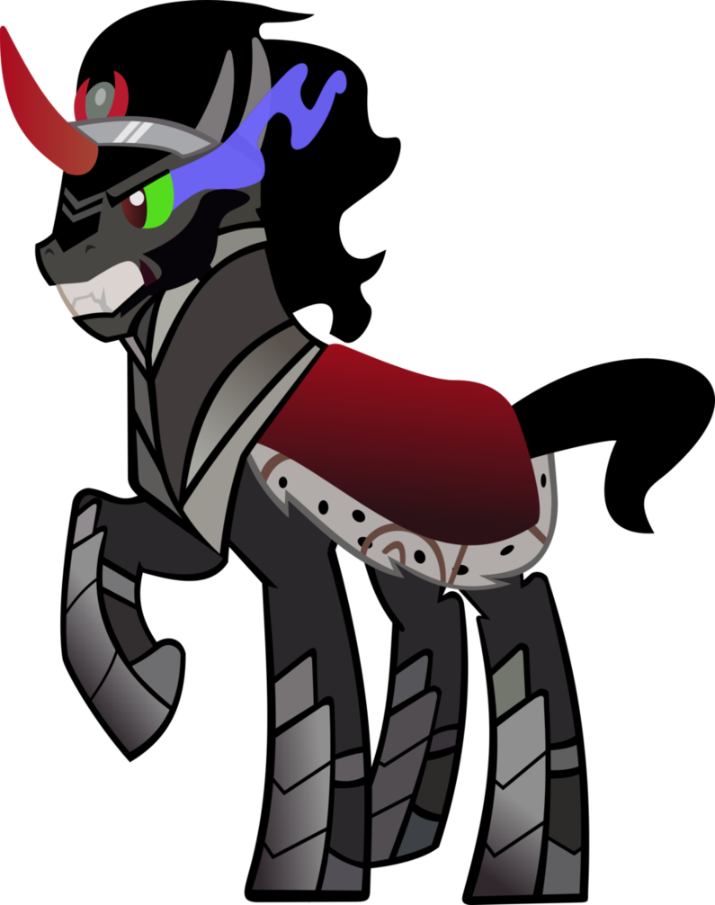 1365472774855 - Mlp King Sombra Vector (795x1006), Png Download