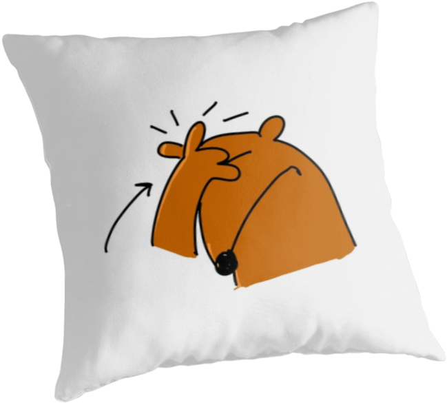 Facepalm By Firstdog - University Of Arizona Wildcats Throw Pillow, Sunglasses (875x875), Png Download