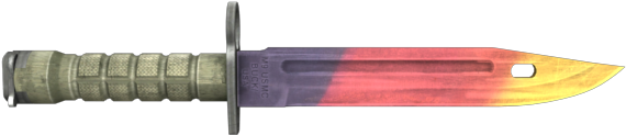 Нож Cs Go Png - Baioneta Csgo (640x480), Png Download