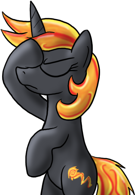 Antipodes, Facehoof, Facepalm, Fanfic, Oc, Oc - Newline (509x692), Png Download