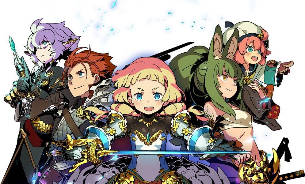 Atlus Titles - Etrian Odyssey V Beyond The Myth (1057x600), Png Download