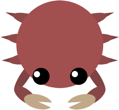 Black And White I Think This Is The First One - Majoidea (500x500), Png Download