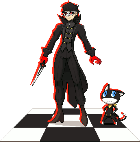 Persona 5 Png Gif (589x684), Png Download