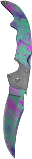 Falchion Knife - Fast Splatter (600x600), Png Download