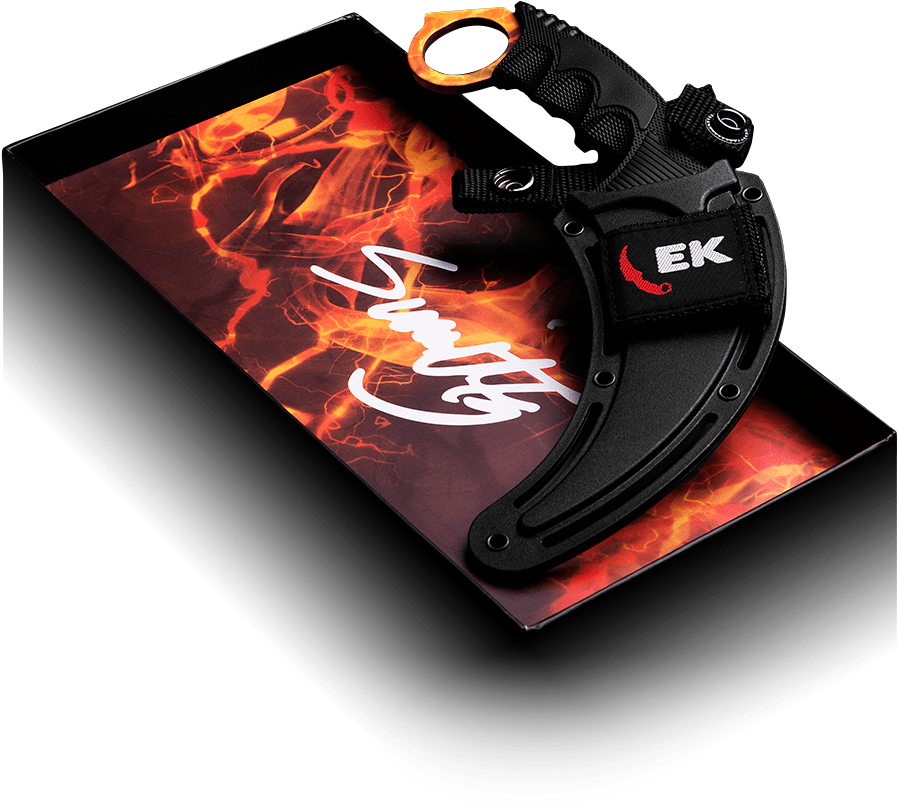 Design By Hümans Has Teamed Up With Elemental Knives - Human Torch (900x825), Png Download