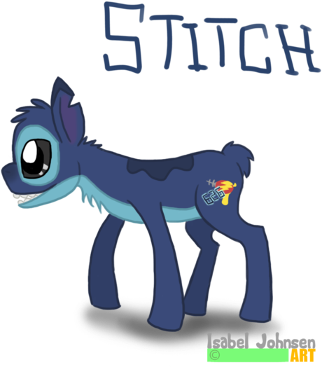 Sirkusdyret, Lilo And Stitch, Ponified, Safe, Simple - Transparent Background Stitches Transparent (600x612), Png Download