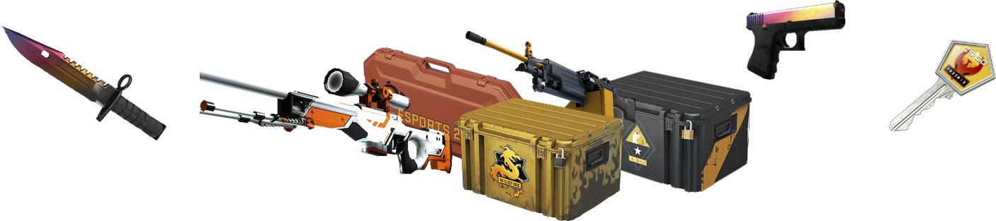 Dark Market Skins Cs - Firearm (1406x313), Png Download