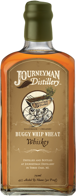 Buggy-whip - Journeyman Distillery Buggy Whip Wheat Organic Whiskey (720x720), Png Download