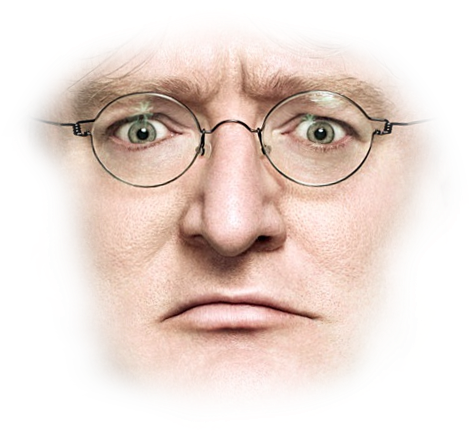 Free Download Face Png - Valve Face Dota 2 (484x465), Png Download