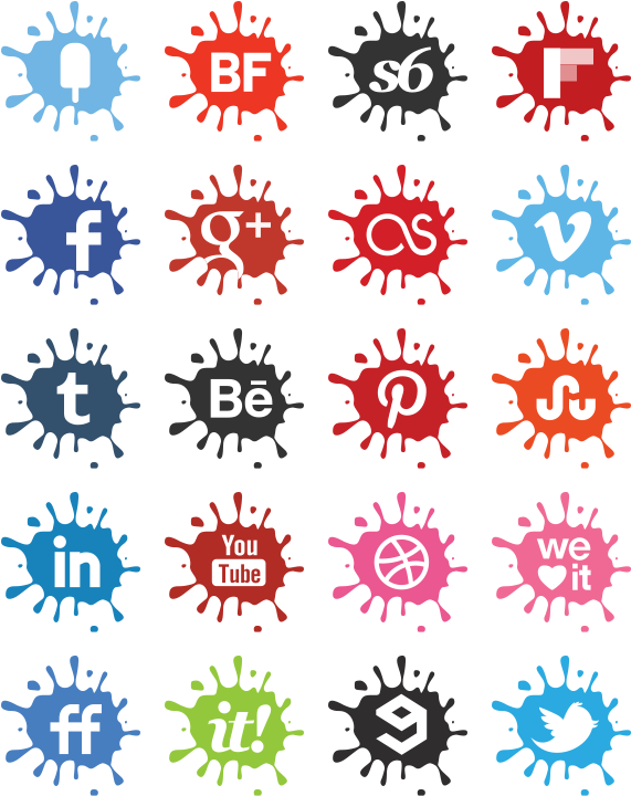 Search - Social Media (592x740), Png Download