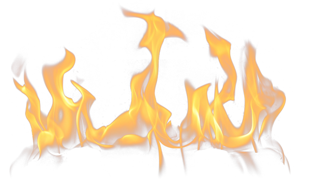 Fire-133 - Flames Png (640x365), Png Download