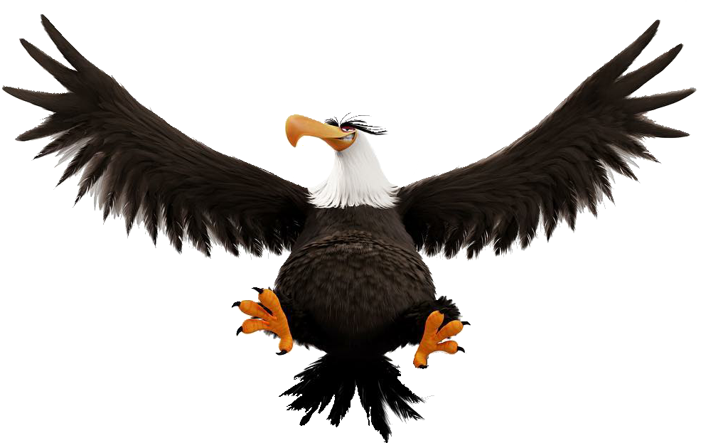 Abmovie Mighty Eagle Flying - Angry Birds Movie Png (985x651), Png Download