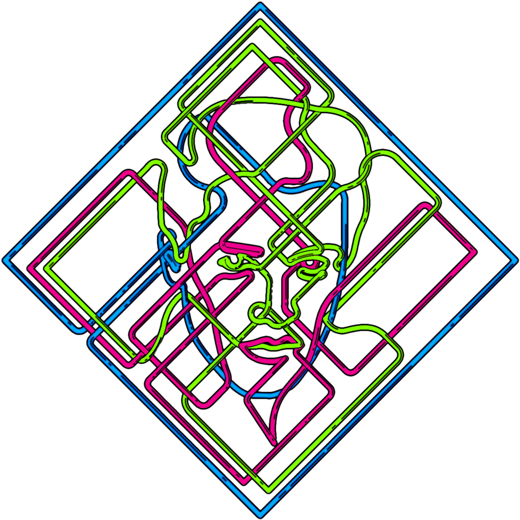 Neon Elvis 2 By ~erickpardus On Deviantart (1024x1024), Png Download