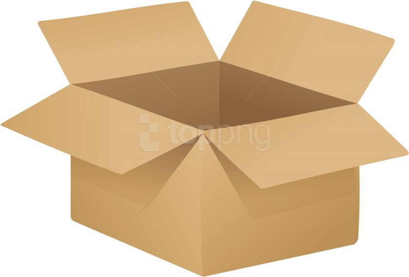 Open Cardboard Box Png Clip Art - Young Living Monthly Wellness Box (500x337), Png Download